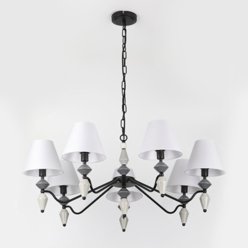 Люстра Rivoli Alisia 2096-307 7 х Е14 40 Вт классика | Rivoli