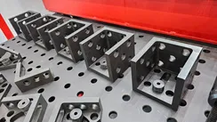 Сборочно-сварочный стол из стали c отверстиями D16, Слот-Стол