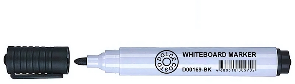 Маркер для доски черный(Dolce Costo)