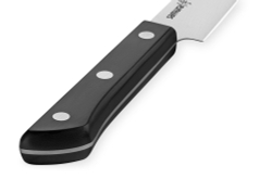 Нож кухонный для нарезки 19.6см Samura Harakiri черная рукоять