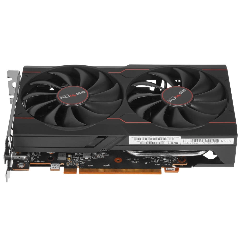 Видеокарта Sapphire AMD Radeon RX 6500XT PULSE, GDDR6, 4ГБ, внешняя, 64бит, 2310МГц