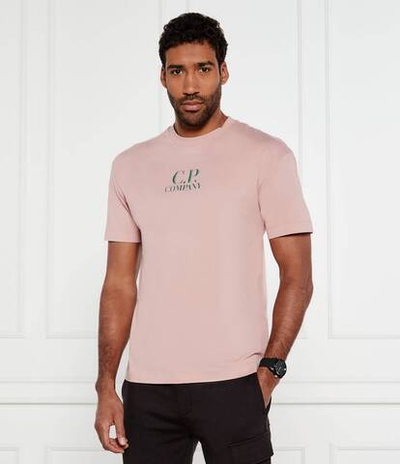 Футболка C.P. Company - розовый(18CMTS141A005100W)