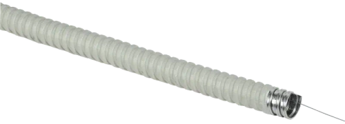 Металлорукав Р3-ЦПнг-15 с протяжкой серый (50м) IEK