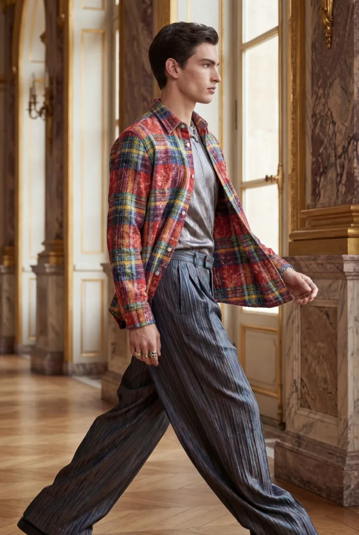 Рубашка в клетку «JETRO»