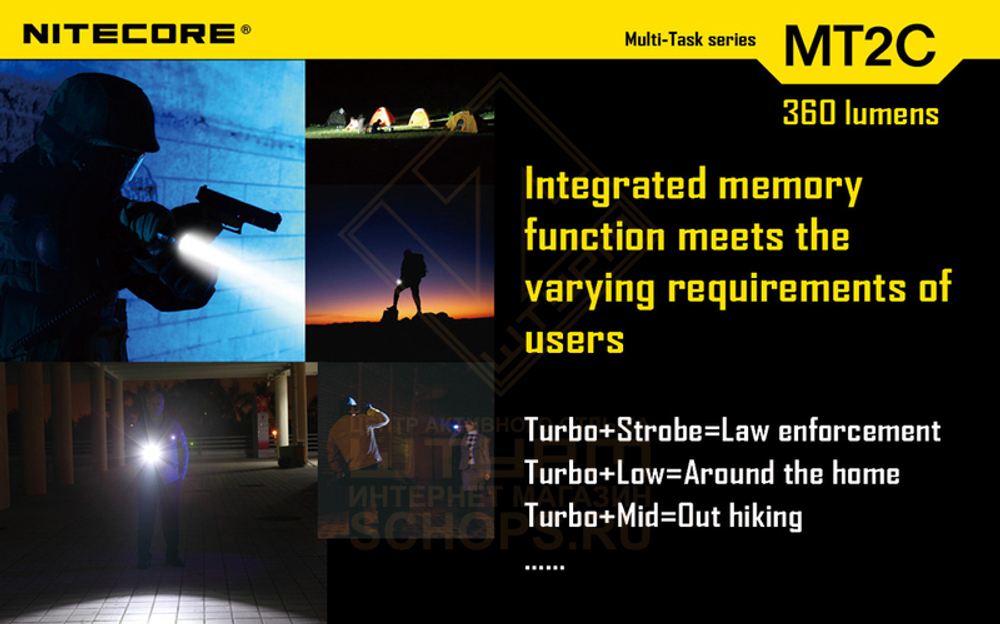 Фонарь Nitecore MT2C