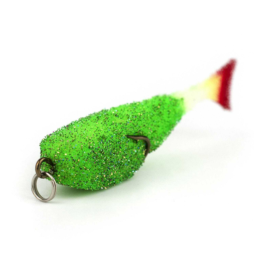 Поролоновая рыбка "Марка" мерцающая, 7см (15шт/уп)