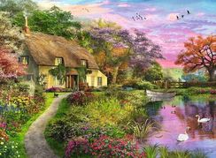 Puzzle Country house