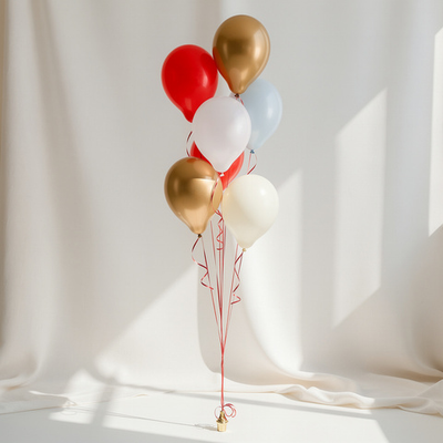 Фонтан шаров "Цирковая тематика"