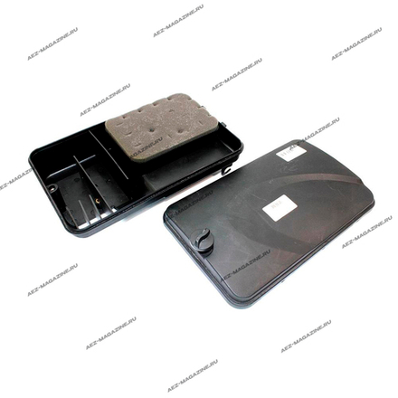 Корпус воздушного фильтра в сборе с фильтром для генераторов Китай 5-6кВт, 250х155х70мм