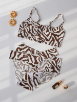 Топ цвет ЗЕБРА (К), размер XS