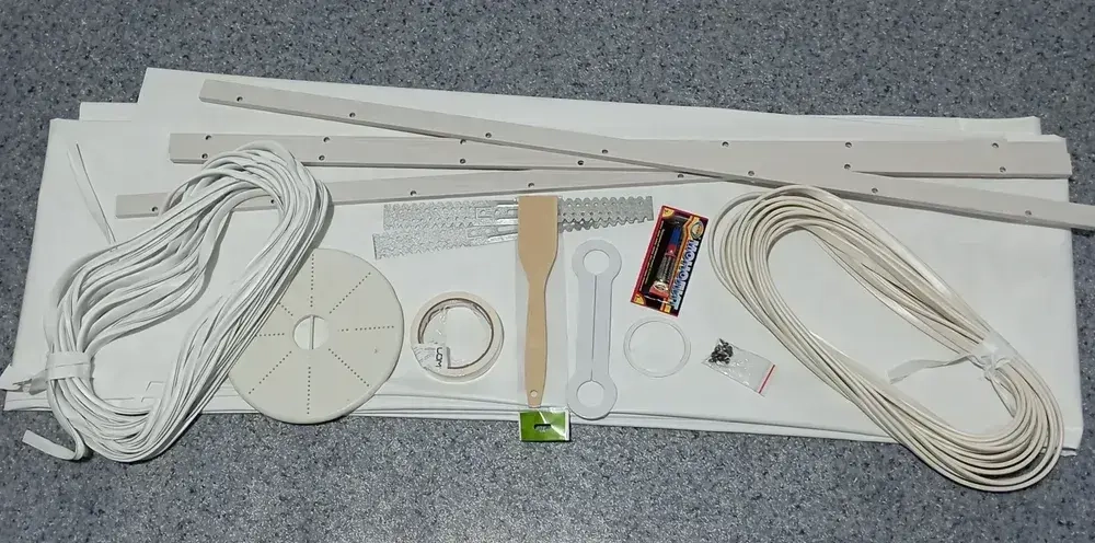 Натяжной потолок комплект 300*400, MSD Classic. Матовый, своими руками