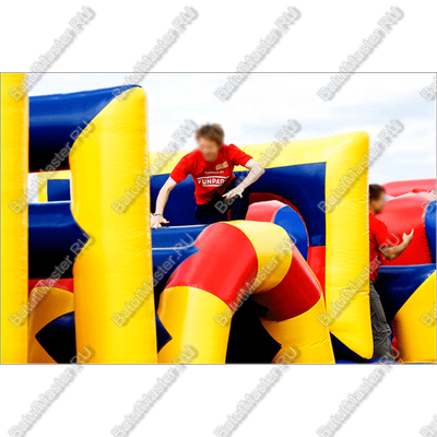 Надувная полоса препятствий "Веселые старты"