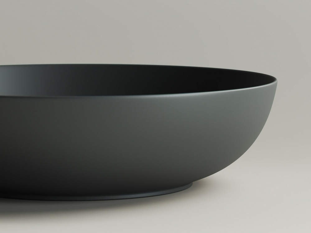 Раковина Ceramica Nova Element 52 см CN6017MDH, темный антрацит матовый
