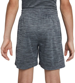 Шорты для мальчика теннисные Nike Dri-FIT Multi - черный/светлый сомке/серый
