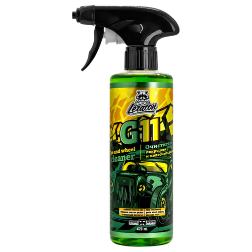Leraton G11 Очиститель покрышек и колесных дисков 473мл.