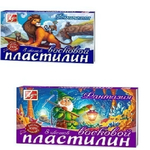Пластилин восковой 8цв.стек "Фантазия" (Луч)