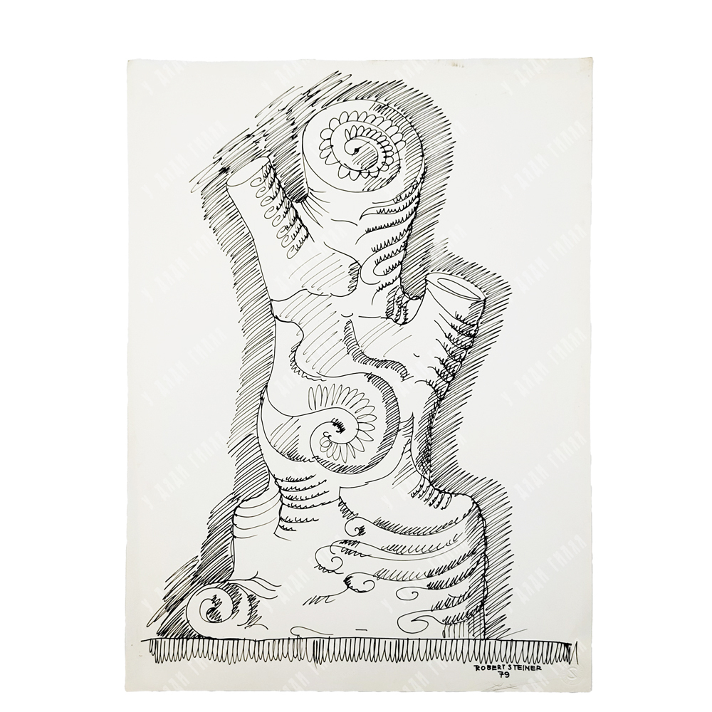 Штайнер Роберт (Robert Steiner). Графическая серия Экос. 1979 г.