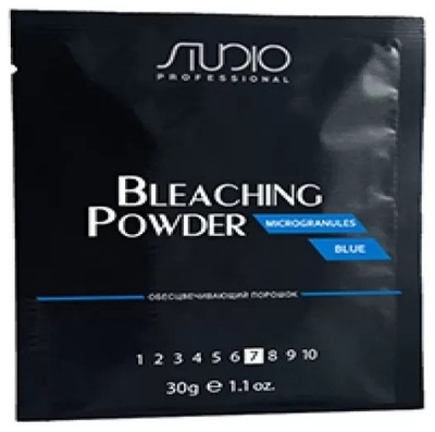 Kapous Обесцвечивающий порошок для волос «Microgranules Blue», 30 г*