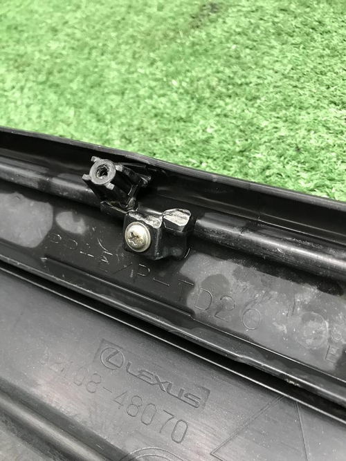 Накладка юбки заднего бампера Lexus RX 4 (19-22)