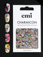 Charmicon 3D Silicone Stickers №203 Эмоджи