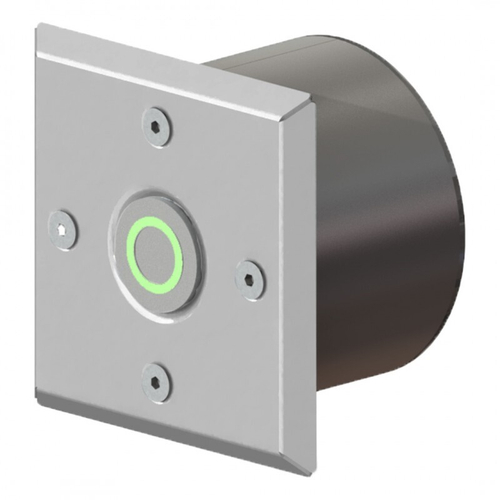 Адаптер под сенсорную пьезокнопку AISI-316 с квадратной лицевой панелью /АД.02.0-01/1