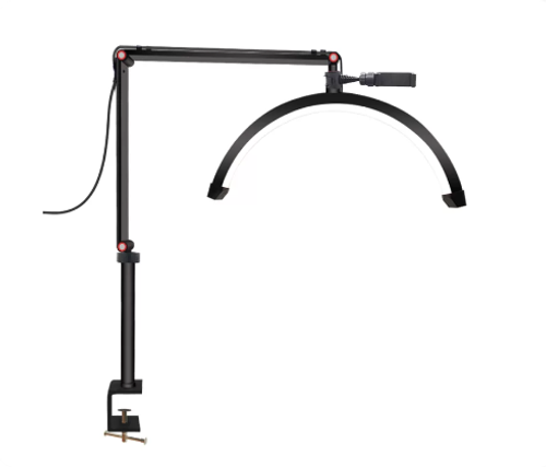 Настольная лампа Луна на струбцине