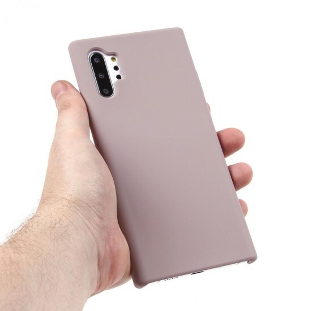 Панель Soft Touch для Samsung Galaxy Note 10 Plus, 007001 Розовый песок