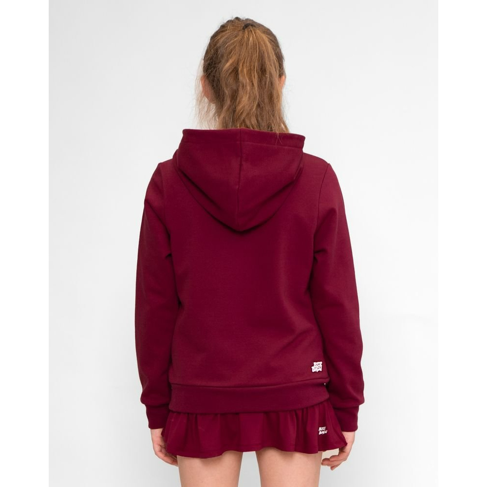 ОДЕЖДА ДЛЯ ТЕННИСА Девочки, Толстовка BIDI BADU PROTECTED LEAFS CHILL JUNIOR HOODY .