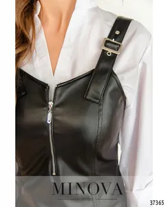 Платье 1065-черный Minova