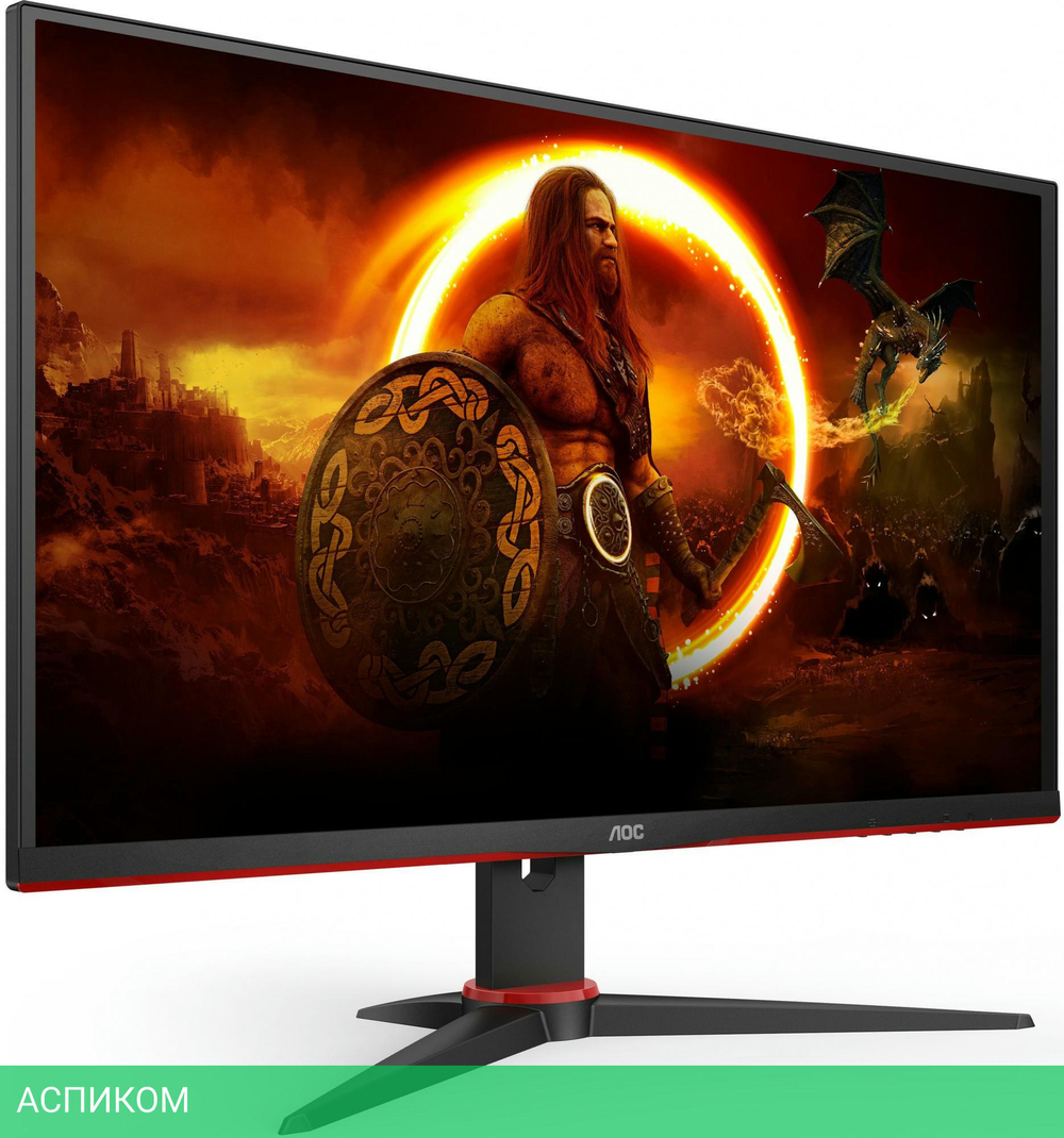 Монитор AOC 27G2SPAE/BK черный/красный