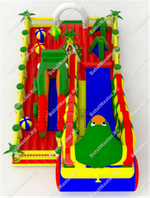 Надувной батут "Долина сказок"