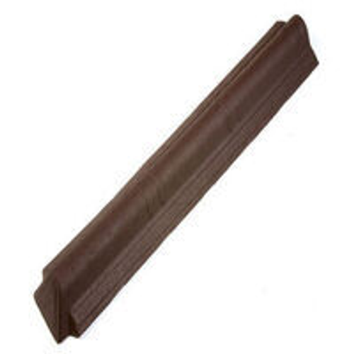 Конек торцевой Ондувилла 1060х180 коричневый 3D