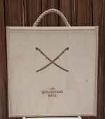 Короб винный деревянный серия "ЛОГОТИП" №3 (тип 1), на 3 бутылки