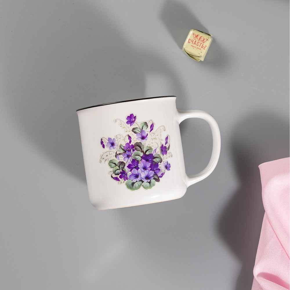 Кружка белая «Дача» 250 мл.