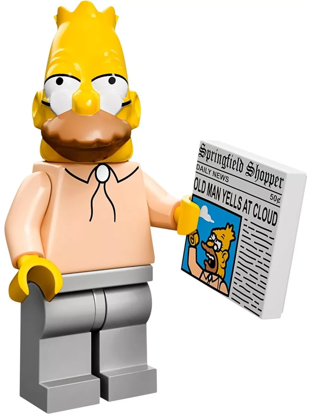 LEGO Minifigures The Simpsons Дед (Абрахам Симпсон) 71005-6