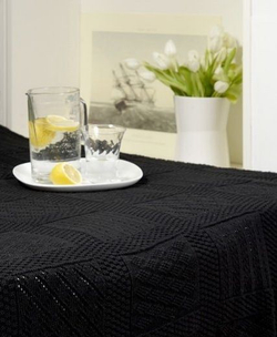 Элитный плед-покрывало Imperio 7 черный от Luxberry