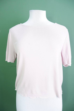 Блузка Melville пудрового цвета, маркировка S, визуально 44 размер