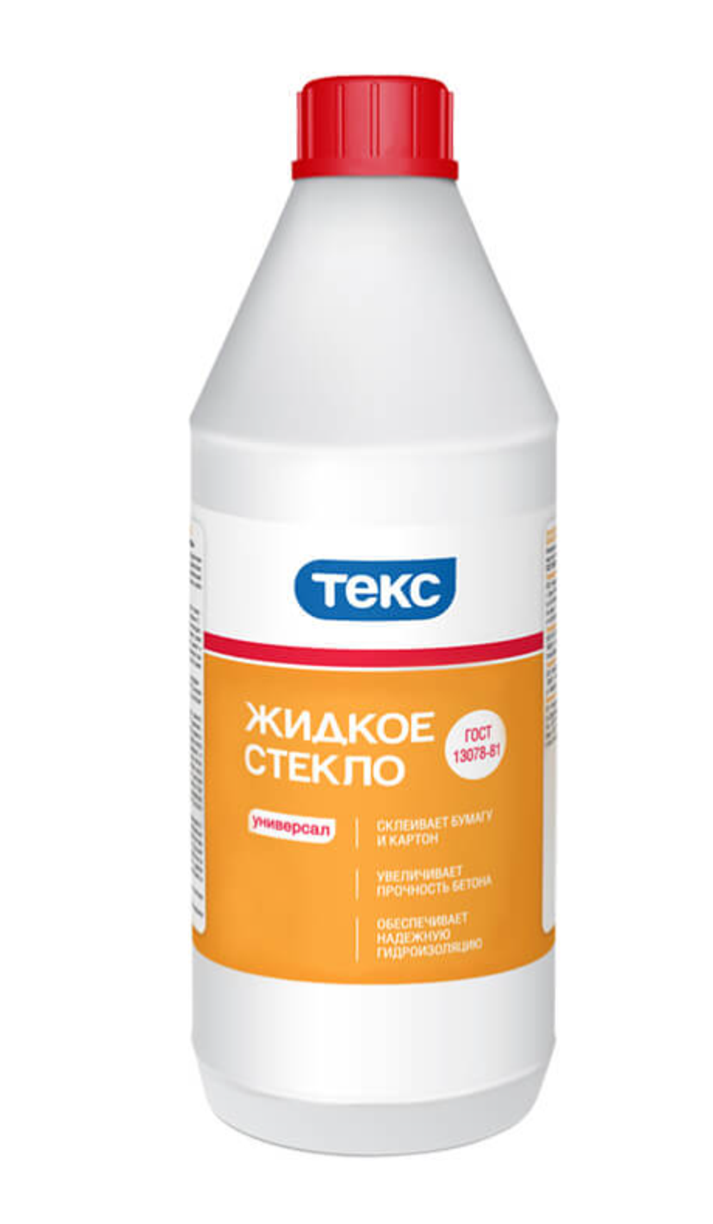 Жидкое стекло натриевое Текс (1,3 кг)