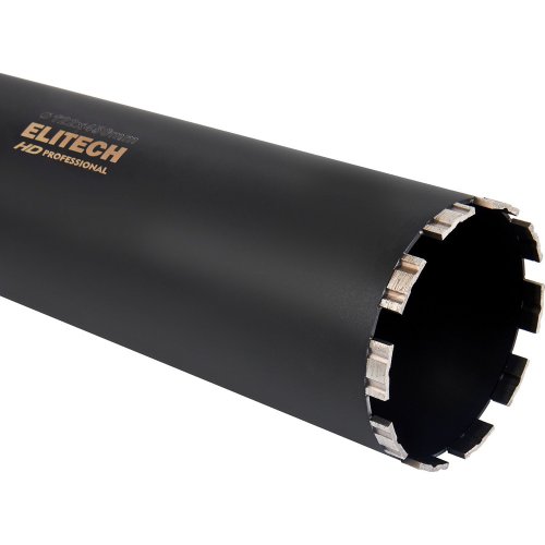 Коронка алмазная ELITECH 122*450 1/4" с охлаждением   1110.012100
