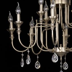 Citilux Рига CL437223 Люстра подвесная Бронза