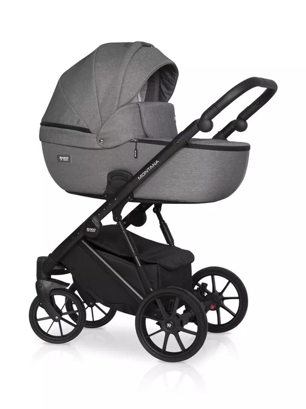 Коляска MONTANA (3 в 1) (RIKO BASIC) 04 графит