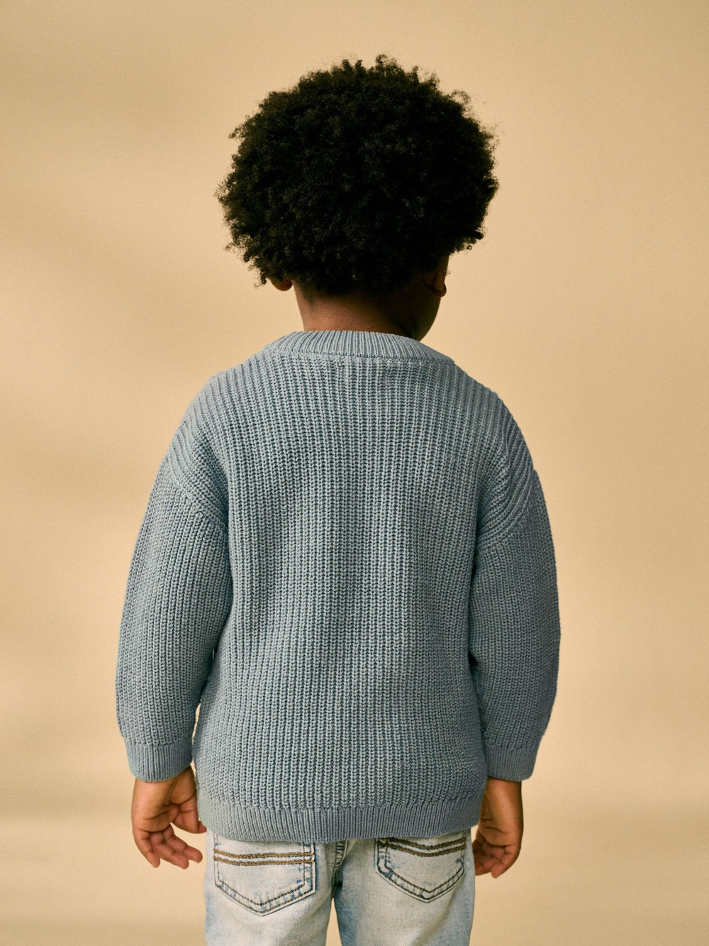 Джемпер вязаный для мальчика Next 430-632, Голубой