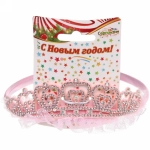 Корона карнавальная «Нежность», цвета в ассортименте