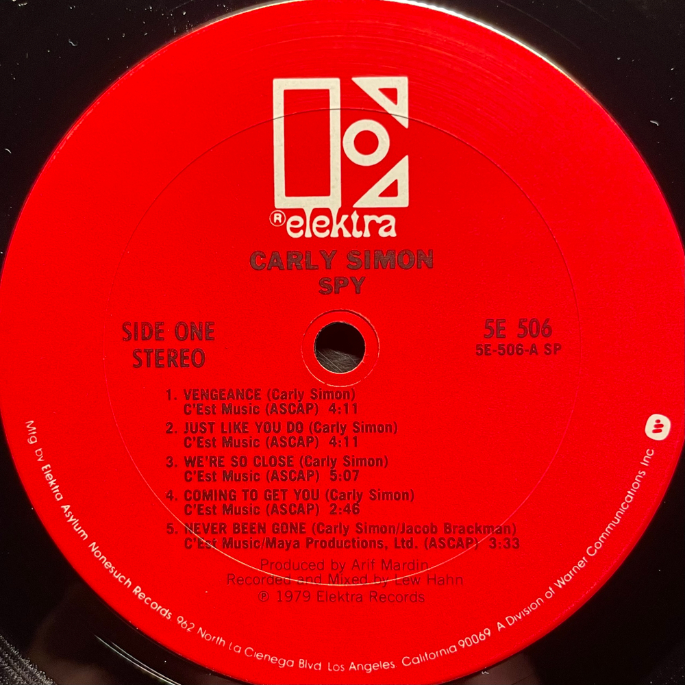 Виниловая пластинка Carly Simon - Spy LP