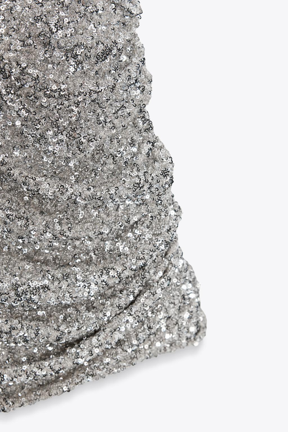 Платье с пайетками и подплечниками — zw collection