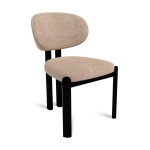 Стул Galloti, бук черный, букле noble 420