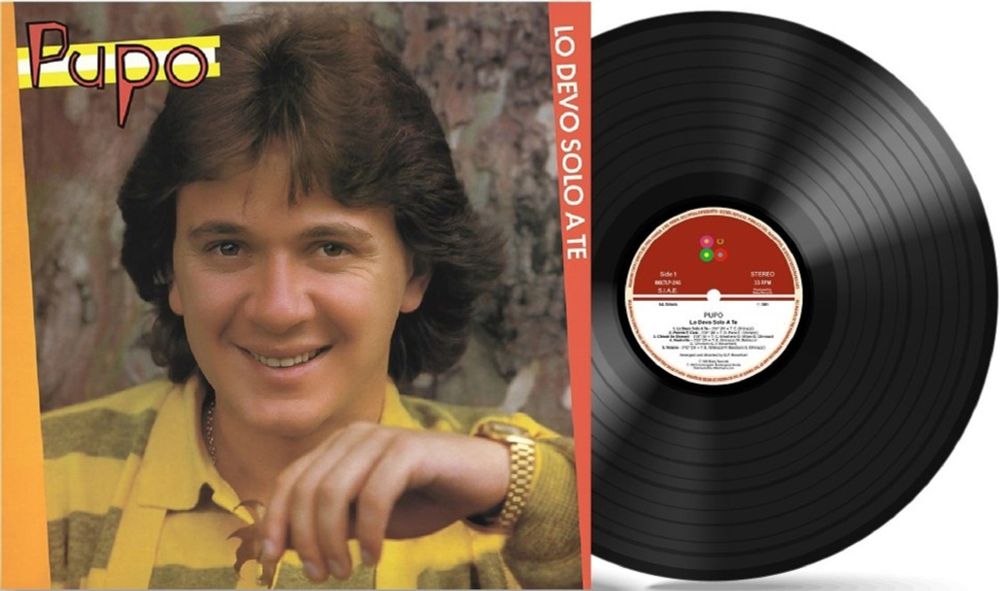 Pupo - Lo Devo Solo A Te (LP, Album) Новая запечатанная виниловая пластинка + ПОДАРОК