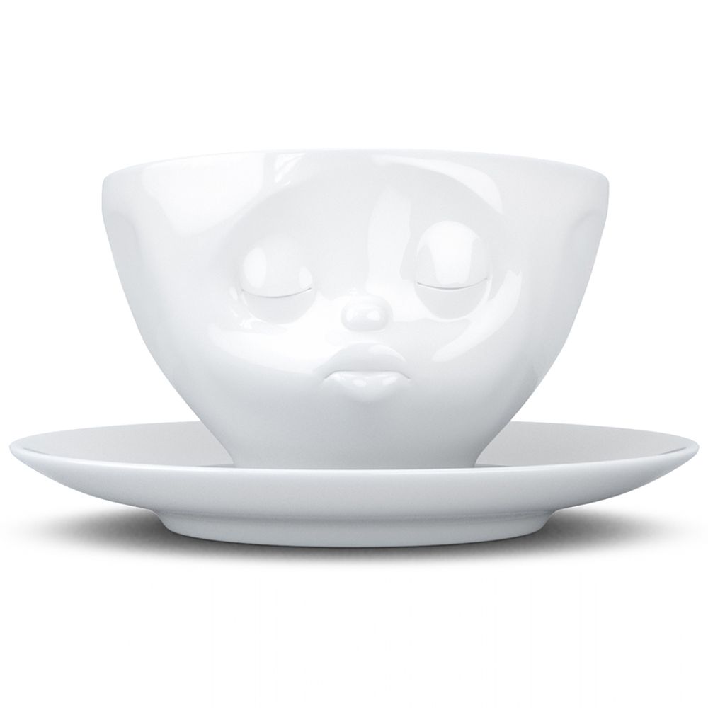 Чайная пара Kissing, 200 мл, белая