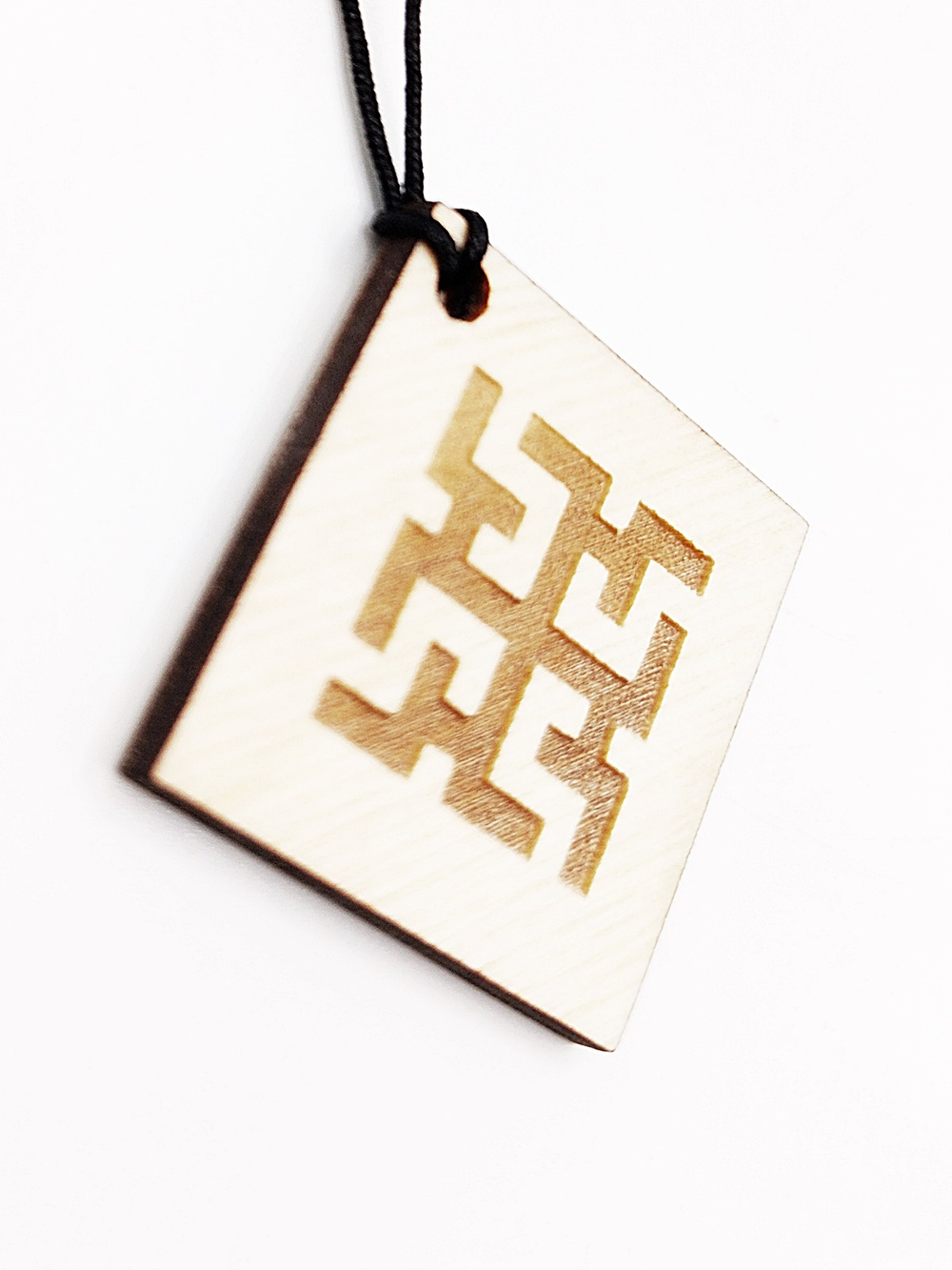 Деревянный славянский оберег Духобор