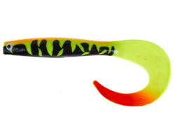 Виброхвост LJ 3D Series Kubira Fire Tail 9" (22,8 см), цвет PG37, 1 шт.
